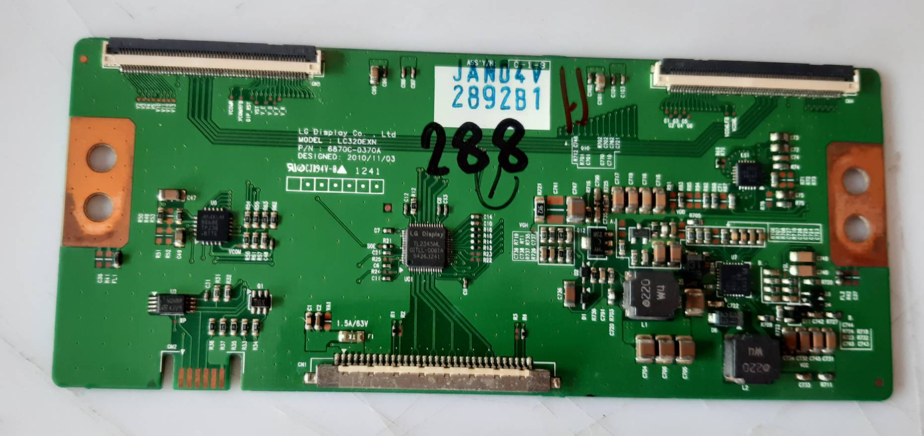 อันที่ 288 LG 32LS3150 ทีคอน 6870C-0370A ดีเทสแล้ว