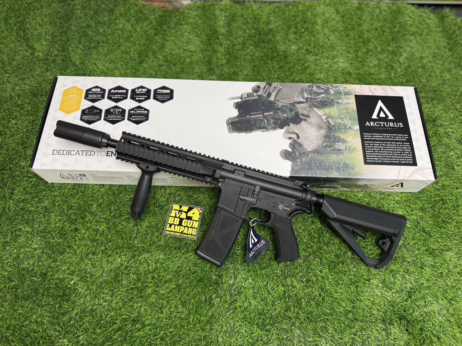 ARCTURUS ST02 CQB AEG (Black)