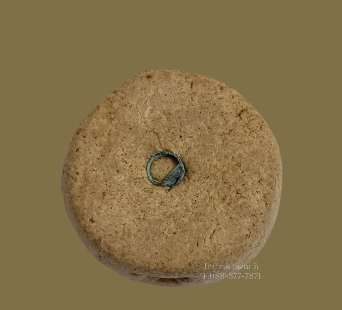 ลูกกรองพรหมปัญโญ ตะกรุดเงิน แผ่นโค้ตทองคำ รุ่น : ไตรมาส "โปร่งฟ้า