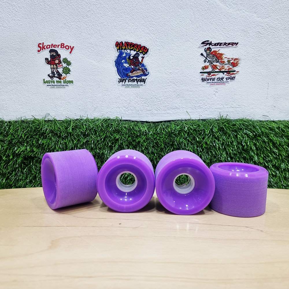 [0317][ลด50%] ล้อสเก็ตบอร์ด 70x50mm 80A เปิดหน้ายาง สแน็ปง่าย