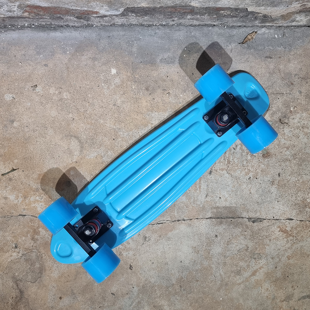 0202 Kid Skateboard ทรงเพนนี ล้อมีไฟ เลือกได้8สี น้ำหนักไม่เกิน 100kg