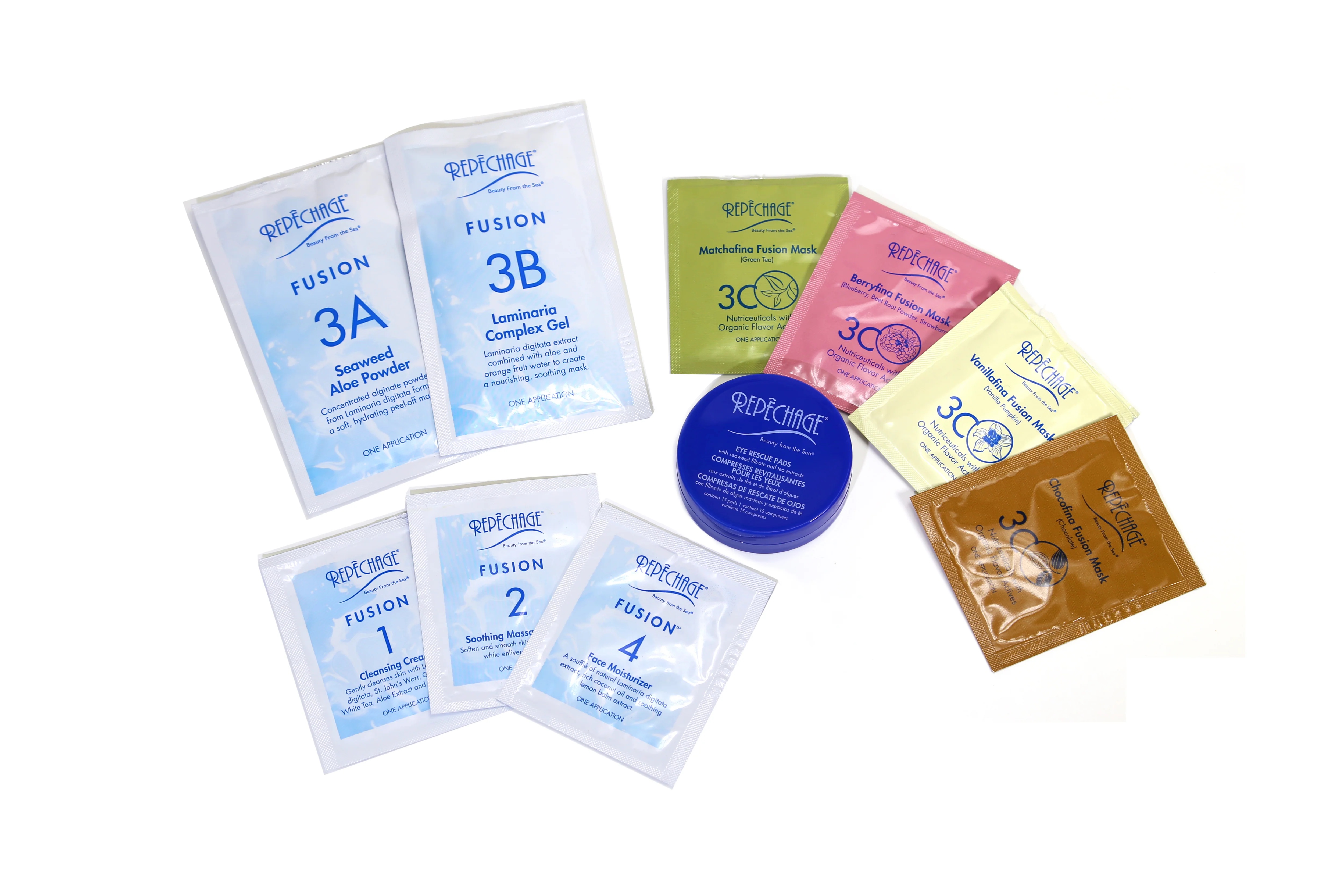 Repechage FUSION Express Bar and Spa Masks (Assorted) - 12 Treatments, exp. 21 Feb 2026 0 กก.