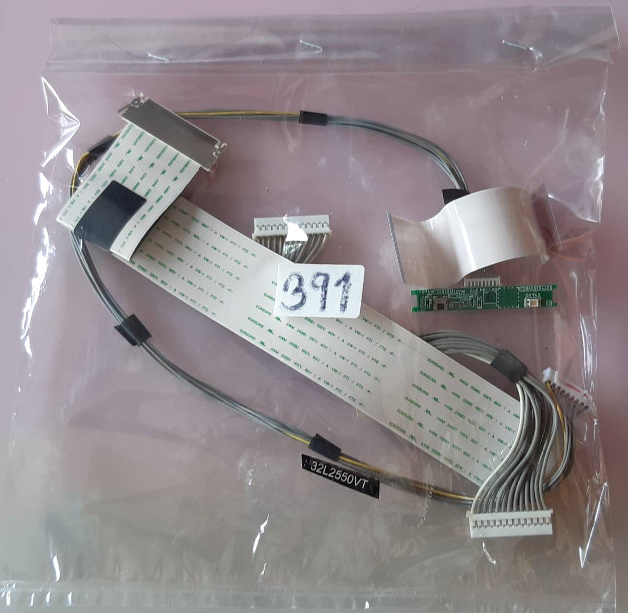 ชุดสายแพร 391 TOSHIBA 32L2550VT