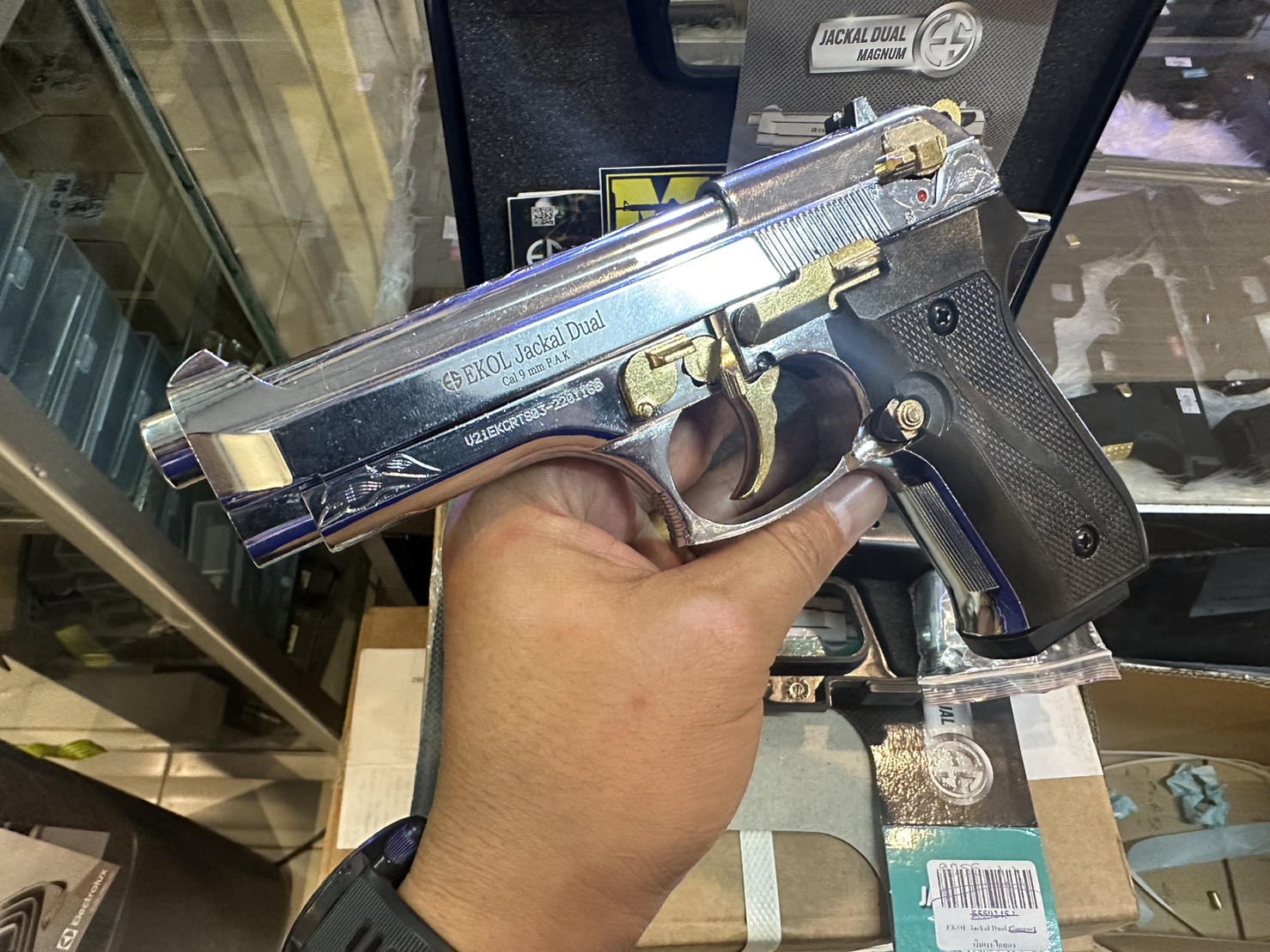 EKOL Jackal Dual เงินเงา ไกรทอง ลายไทย