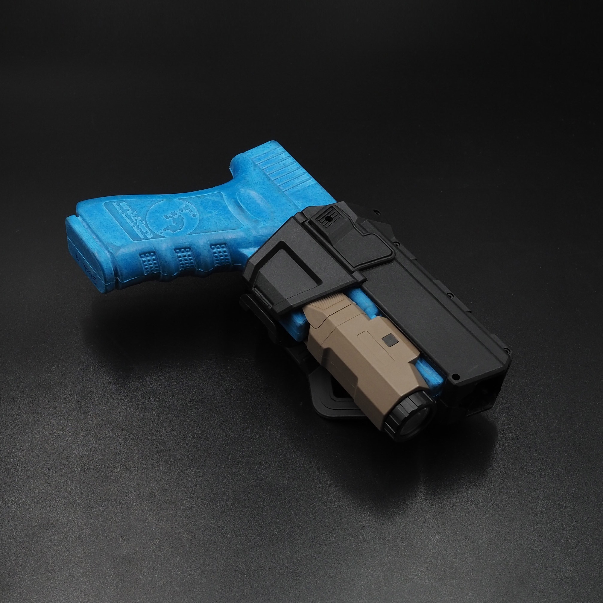 ซองปืน G17 ติดไฟฉาย/เลเซอร์ (K0290)