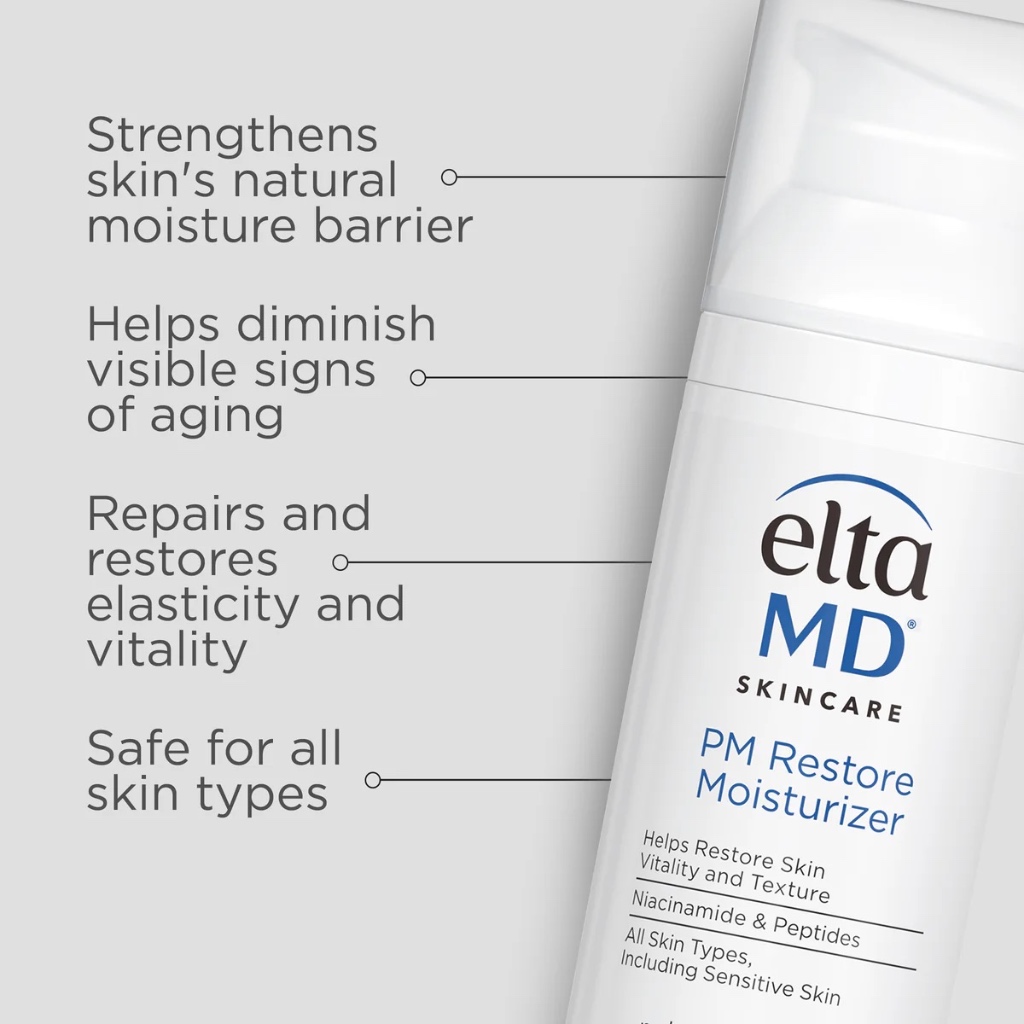 Elta MD EltaMD PM Restore Moisturizer 1.7oz/48g 48 กรัม