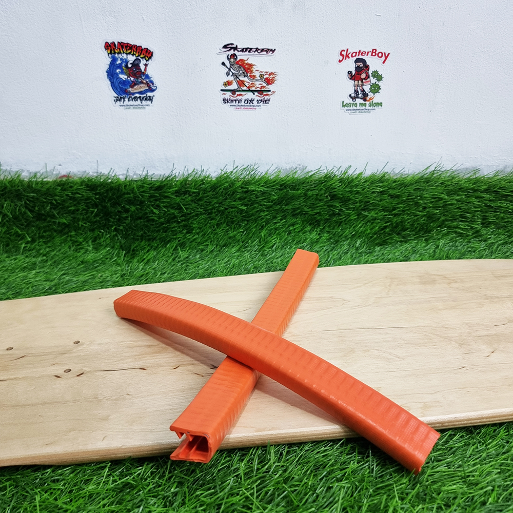 [0302][ลด50%] ขอบยางกันกระแทก แบบบาง แบบหนา เสริมแผ่นเหล็ก ยาวประมาณ 30cm