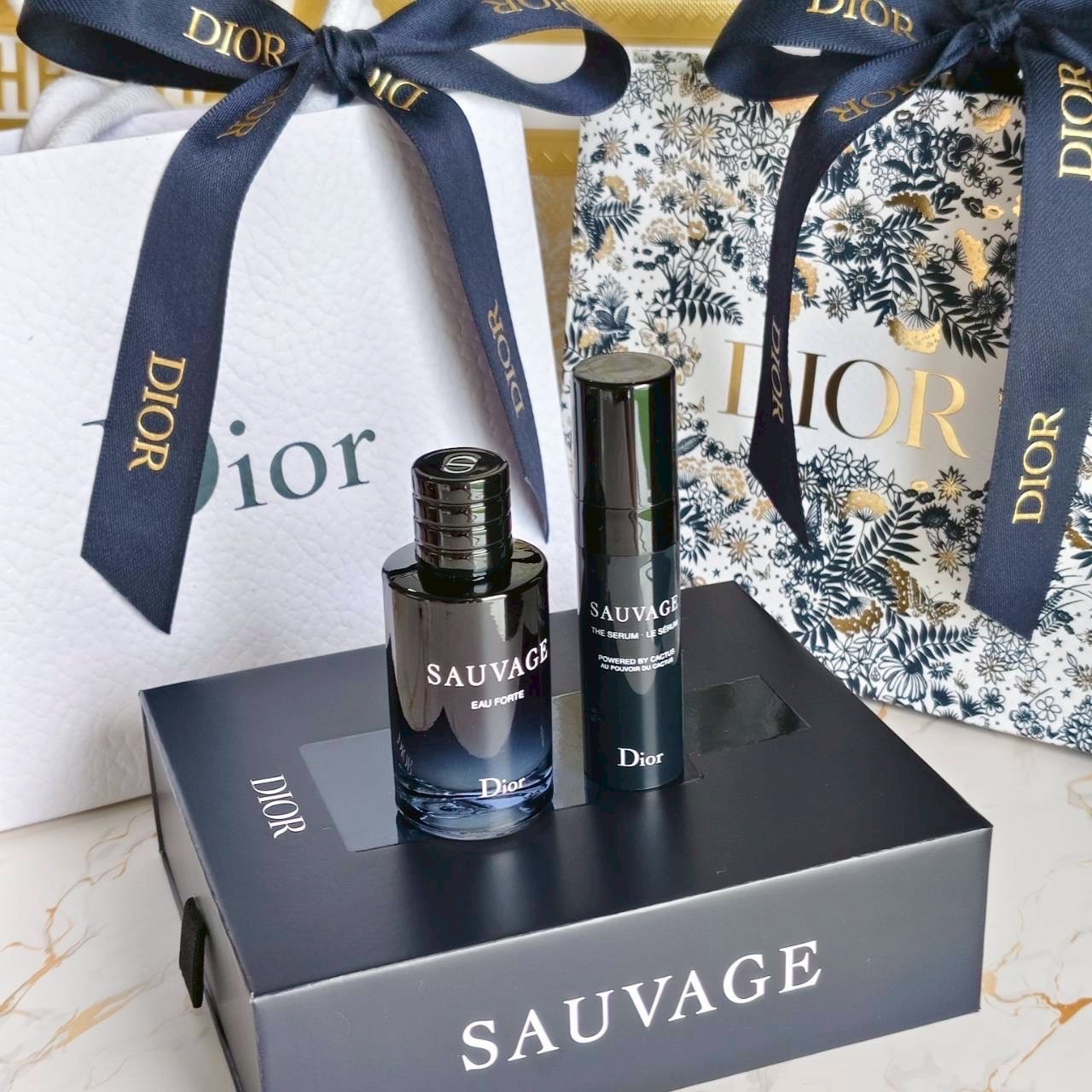 เซ็ทน้ำหอมจิ๋ว Dior Sauvage Eau Forte Mini Gift Set