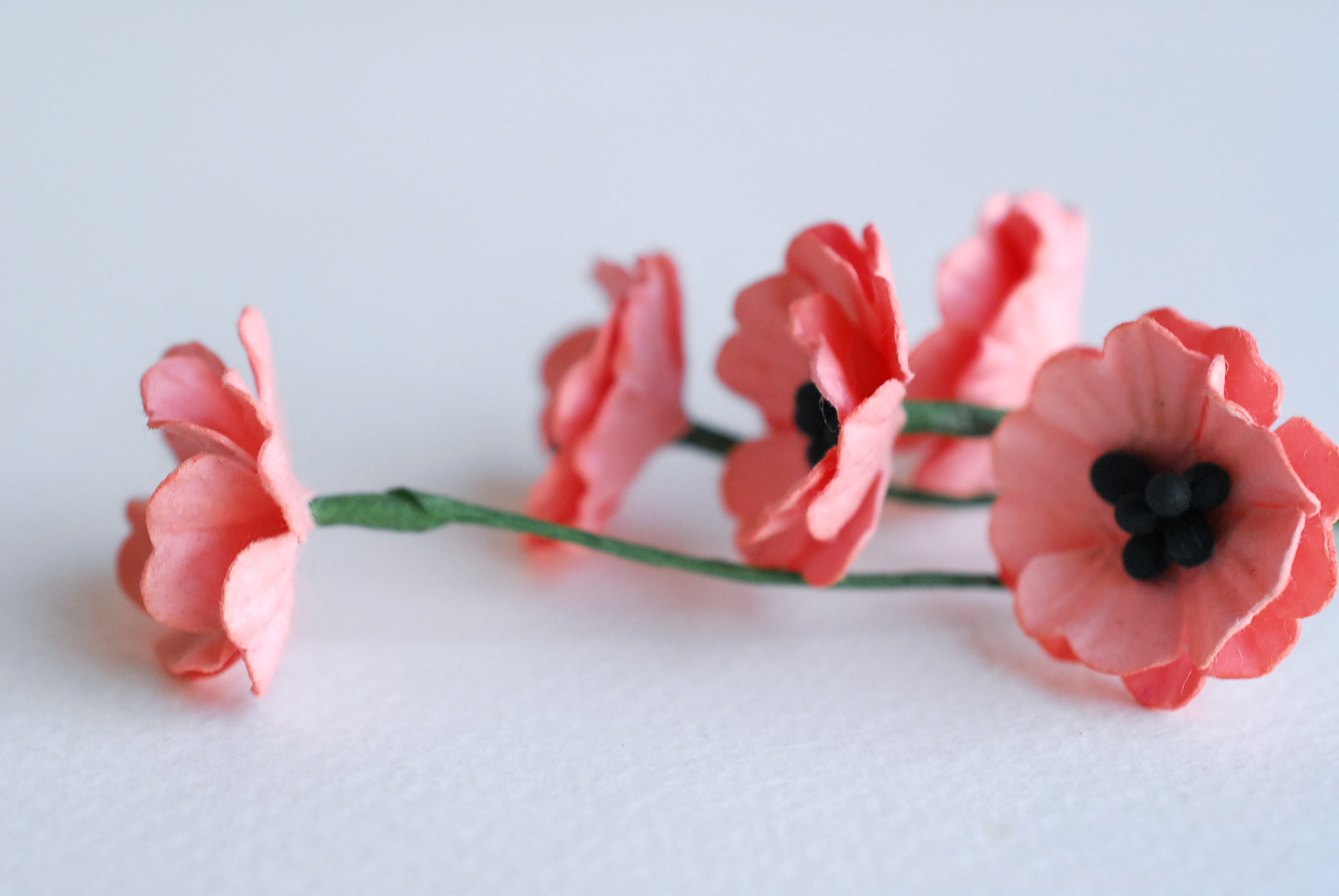 ดอกไม้กระดาษสา ดอกไม้กระดาษสา ดอกป๊อปปี้กระดาษ จตุจักร งานประดิษฐ์ ดอกไม้ทำข้อมือเพื่อนเจ้าสาว แต่งงาน,mixed poppy, ดอกไม้กระดาษ poppy สีผสม ขนาด 2.00 cm. paper flowers, Poppy flowers 2.00 cm. 50 pieces.