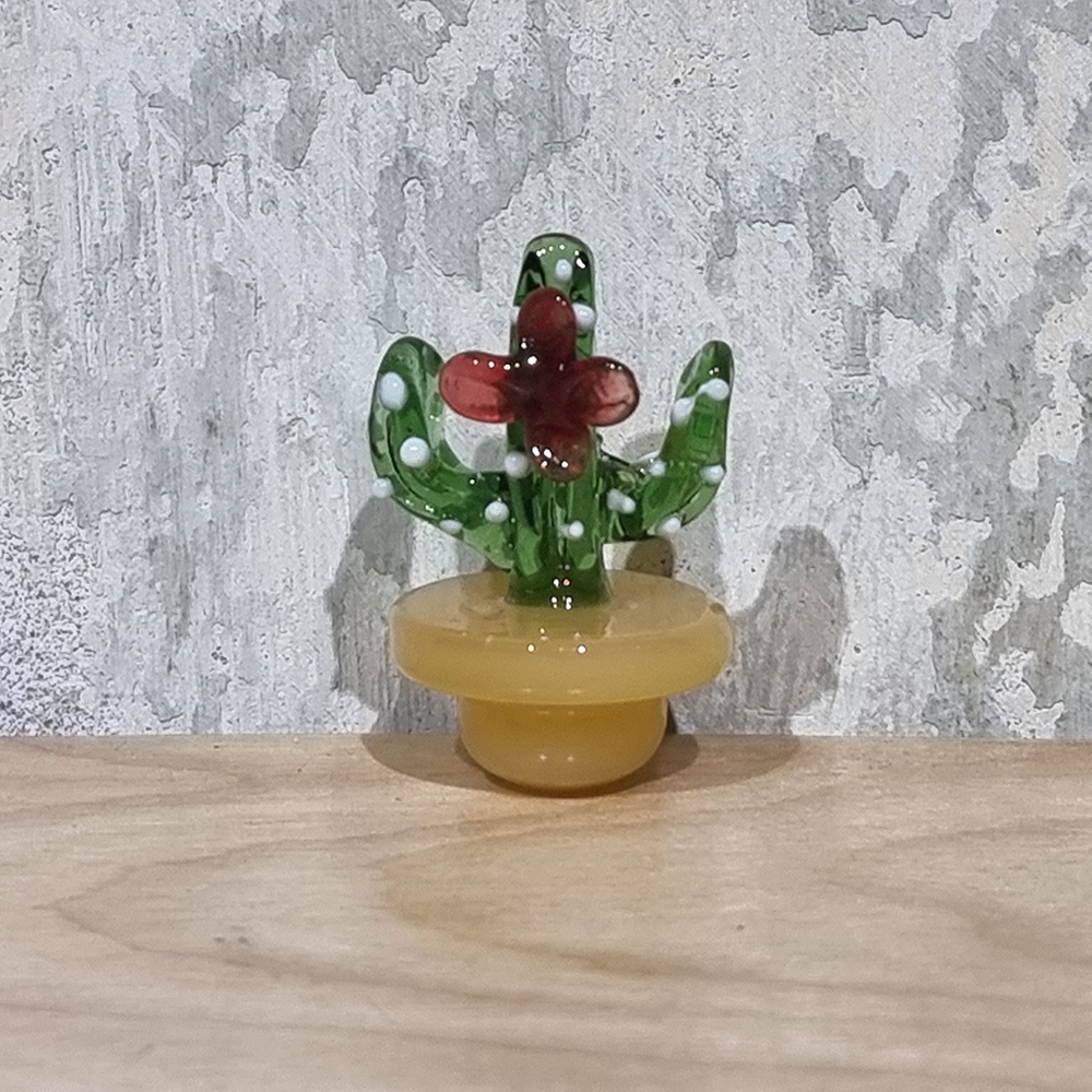 [1005] ตัวปิดบัวผัน แก้ว รูปกระบองเพชร ลดลมเข้า เพิ่มประสิทธิภาพการเผาไหม้