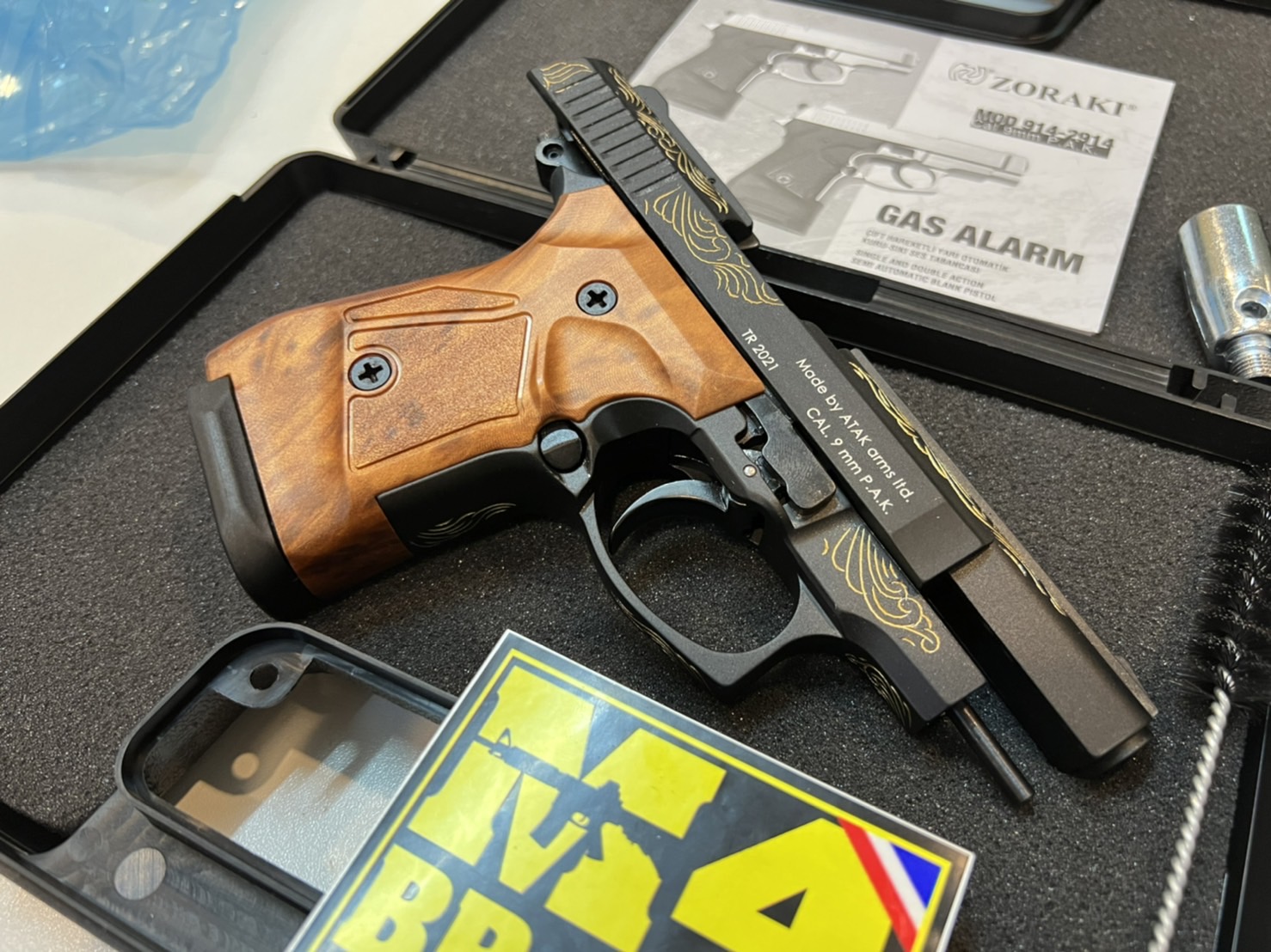 ZORAKI 914 AUTO ดำ-ลายไทย