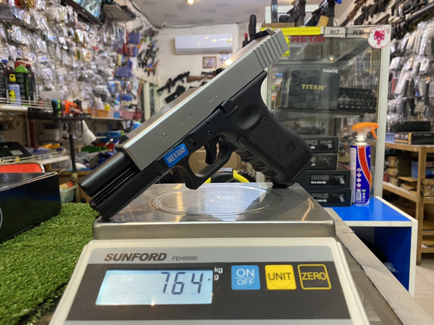 WE Glock17 Gen3 – สีเงิน