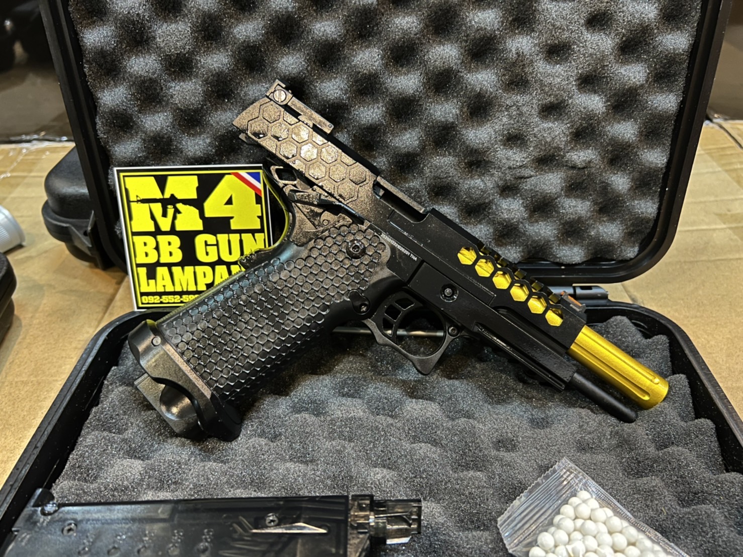 Golden Eagle GE3339-Hi-Capa 5.1 HIVE ท่อทอง