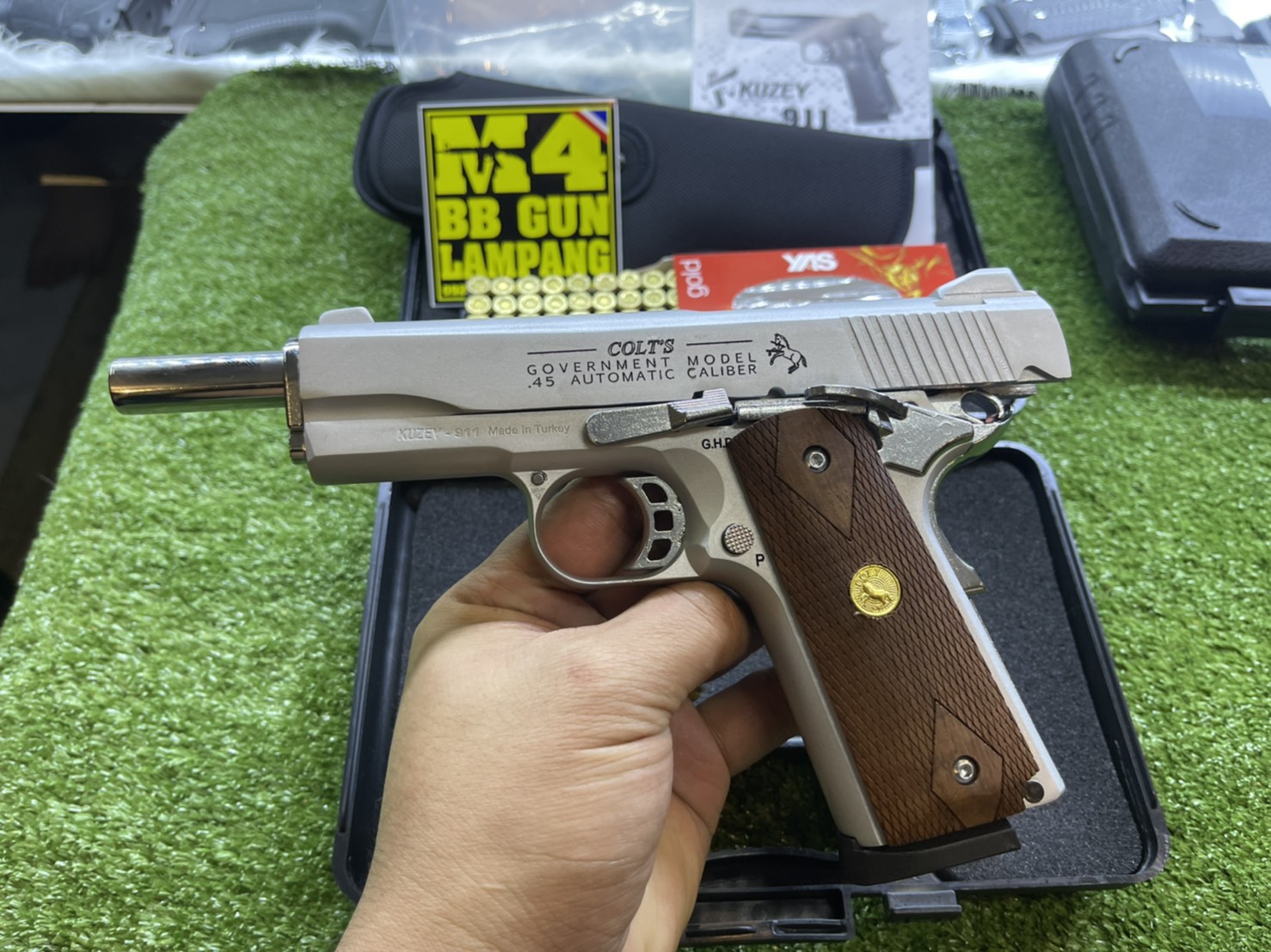 KUZEY M1911 ลาย Government ลำกล้อง 5" ซาติน