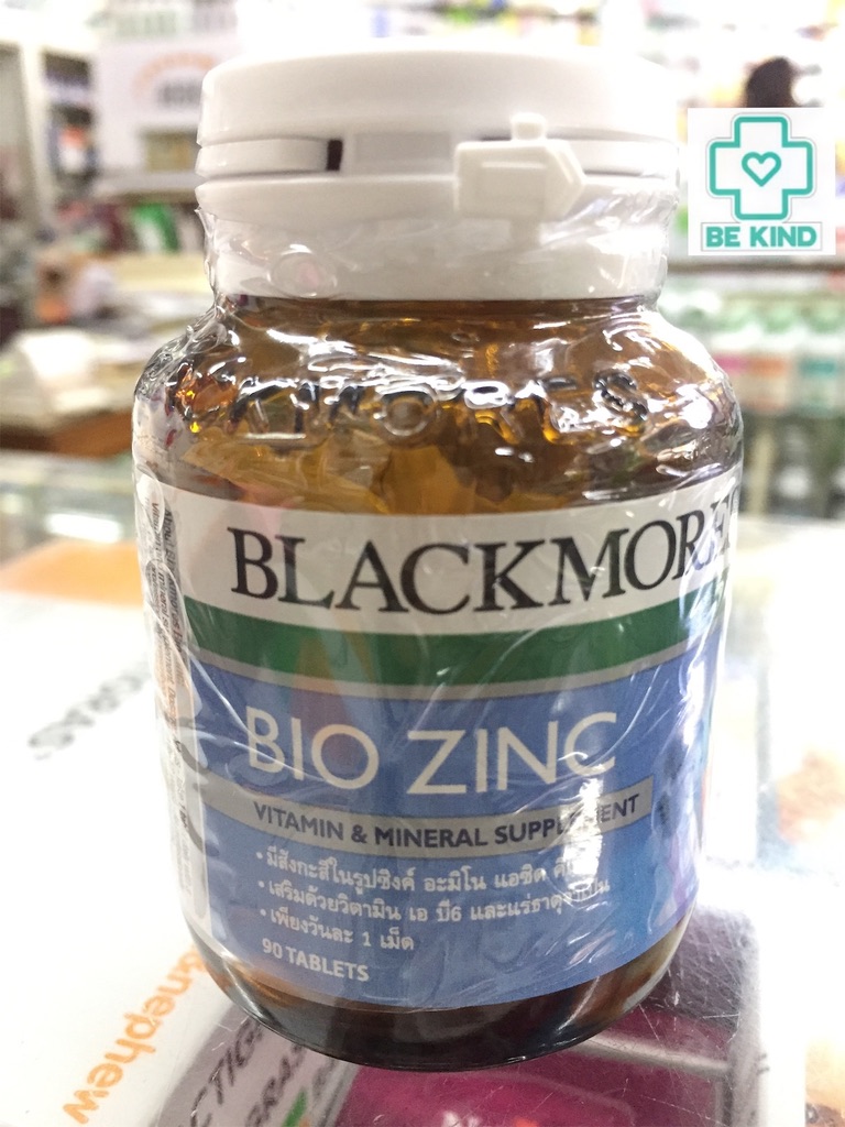 BLACKMORES BIO ZINC 90 TABLETS ซิงค์แบล็คมอล์
