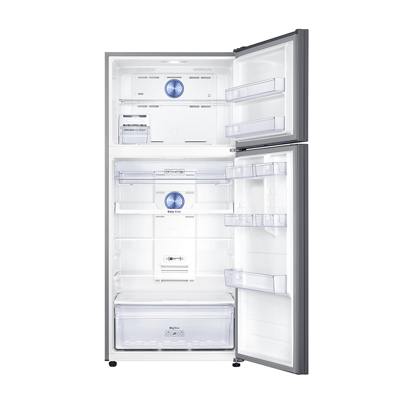 ตู้เย็น 2 ประตู SAMSUNG รุ่น RT50K6235S8/ST 17.8 คิว สีเงิน (ชลบุรีส่งฟรี)