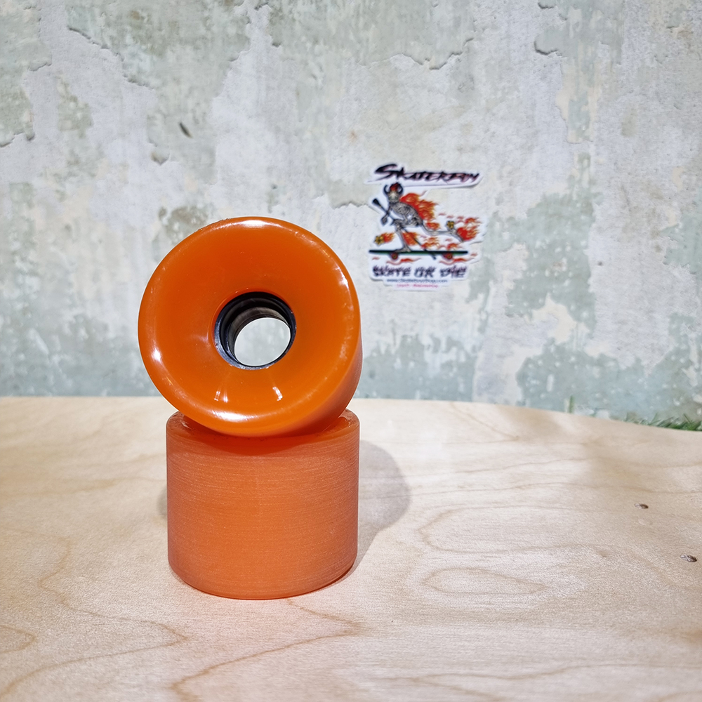 [0316] ล้อสเก็ตบอร์ด 65x50mm 80A เปิดหน้า หน้ากว้างเกาะถนน longboard surf skate