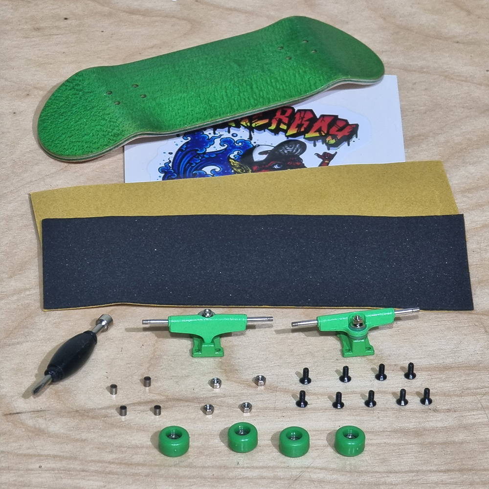 [0205] ฟิงเกอร์บอร์ด fingerboard 10x3cm สเก็ตบอร์ดนิ้ว ฝึกท่าได้เหมือนสเก็ตจริง พกไปเล่นแก้เบื่อได้ทุกทีแก้เบื่อ ฝนตก