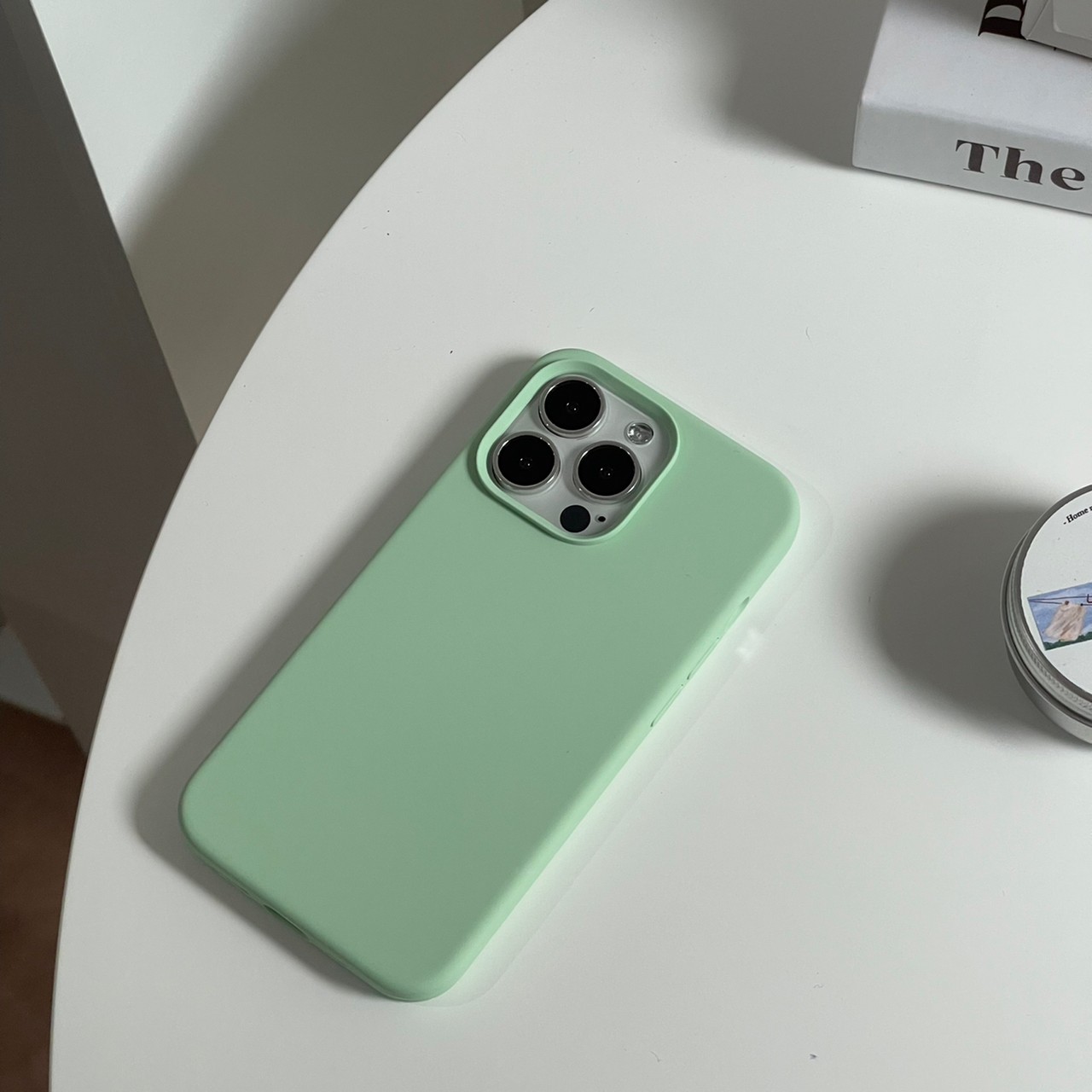 Silicone Case (pastel green colors)