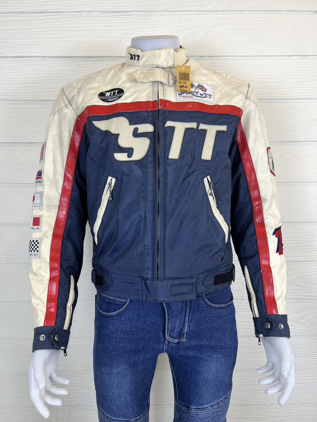 เสื้อขี่มอเตอร์ไซด์( มือสอง) CSA 623 : อก 44" ยาว 24" (M) Spirit of TT