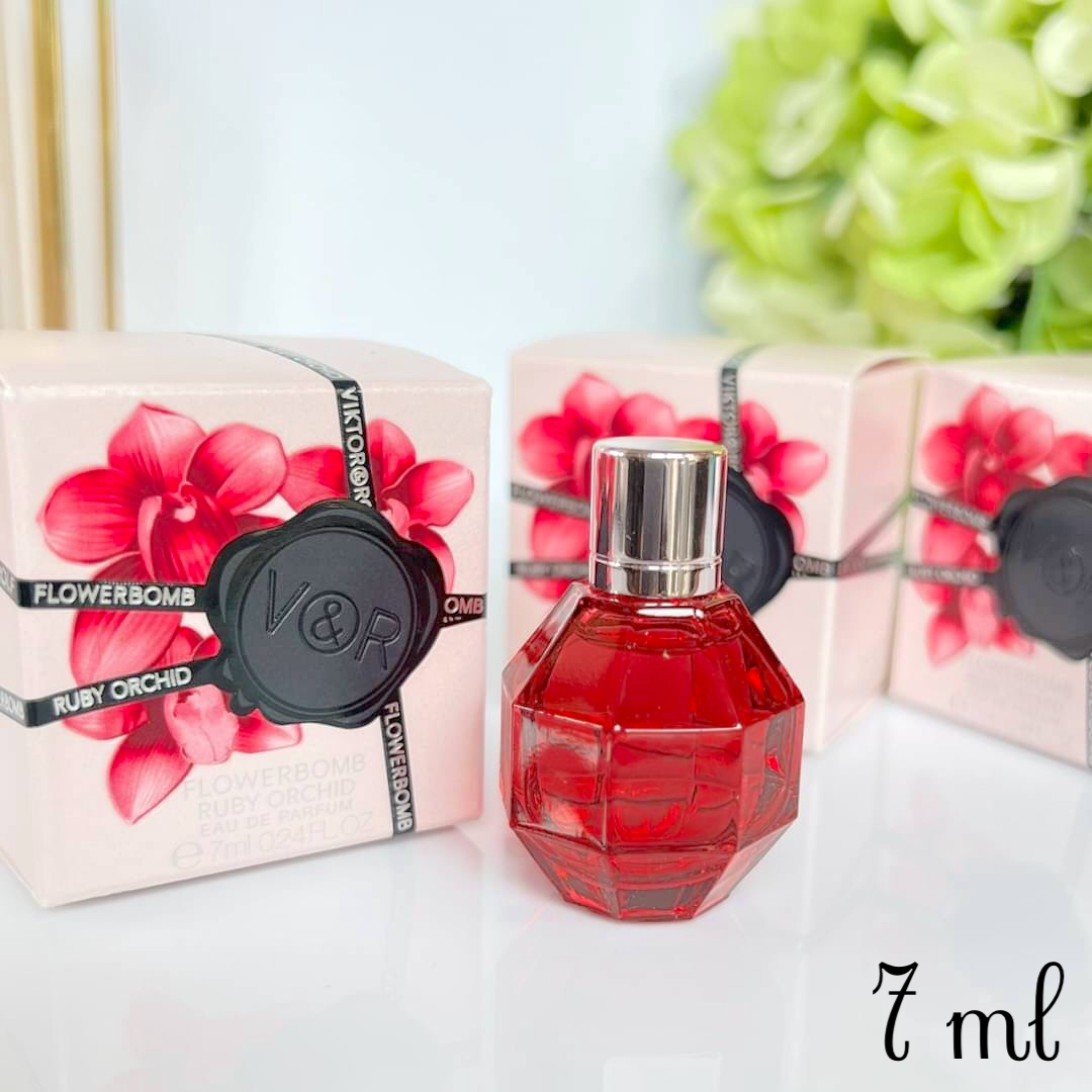 Viktor&Rolf Flowerbomb Ruby Orchid EDP ขนาดทดลอง 7 ml หัวแต้ม