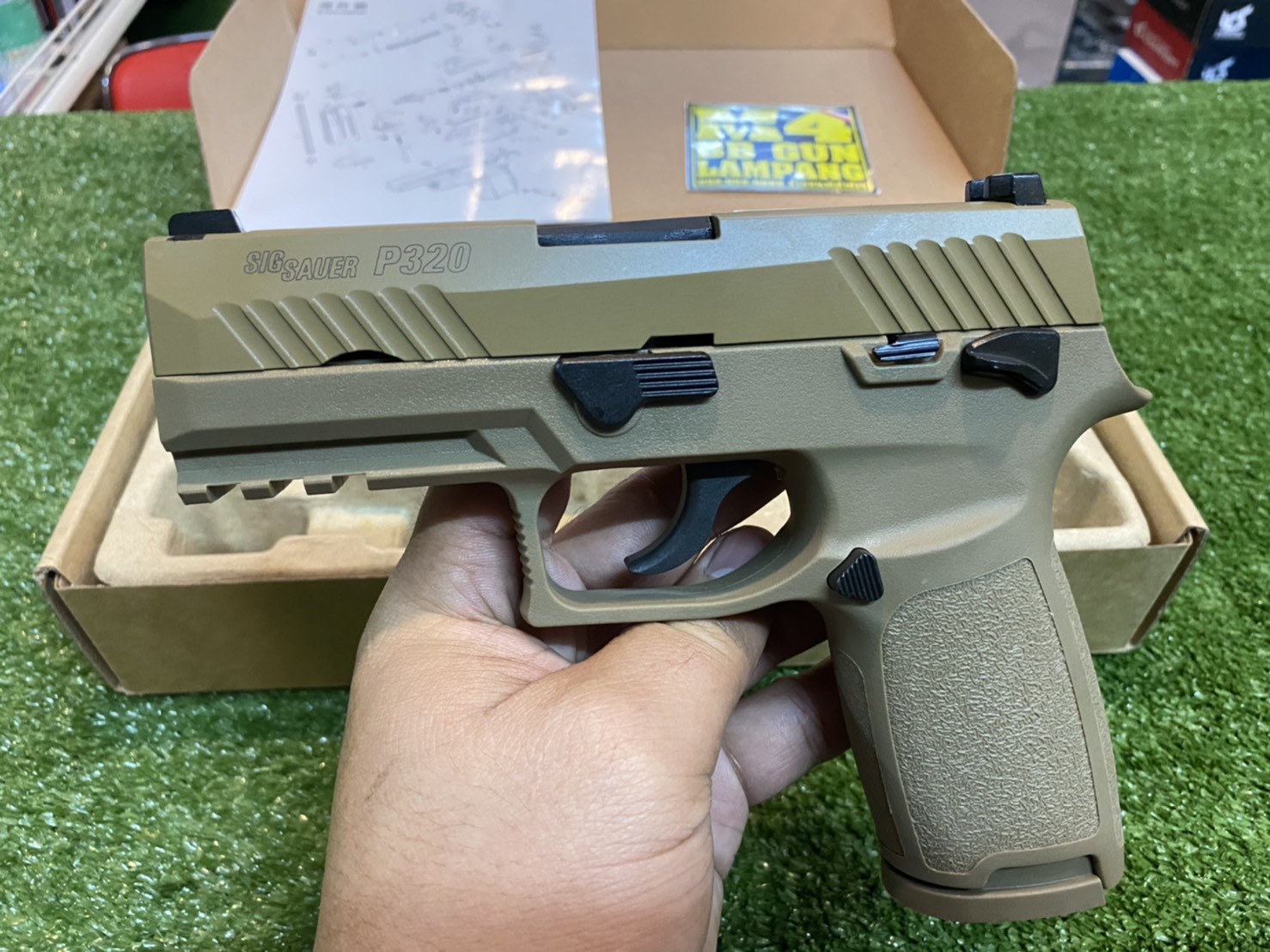 WE - Sig Sauer P320 M18 ทราย