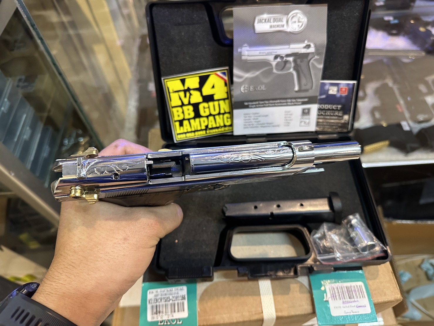 EKOL Jackal Dual เงินเงา ไกรทอง ลายไทย