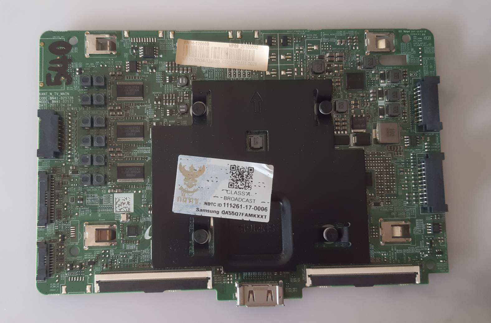 อันที่ 540 SAMSUNG Q55Q7FAMKXXT ทีคอน BN41-02572B ดีเทสแล้ว