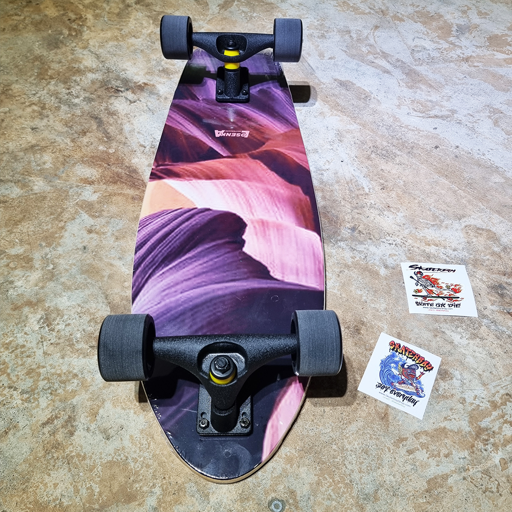 0201 Surf skate บอร์ด32นิ้ว สูงไม่เกิน160-170cm เลี้ยว40องศา พร้อมเล่น