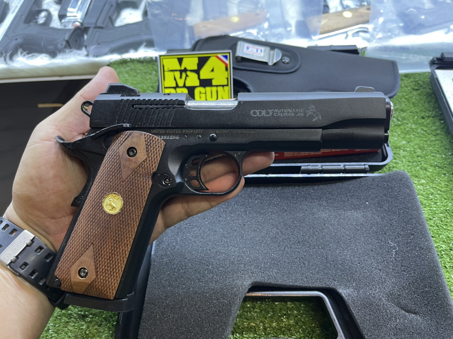 KUZEY M1911 ลาย Series 70 ลำกล้อง 5" ดำ