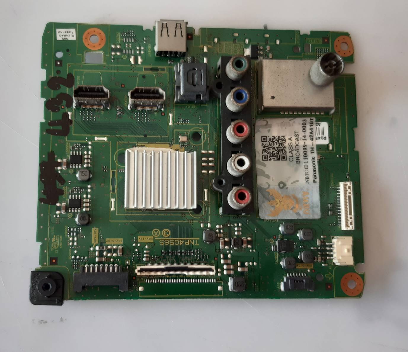 อันที่ 432 Panasonic TH-42A410T ซีสเตร็ม TNP4G565 51PIN ดีเทสแล้ว