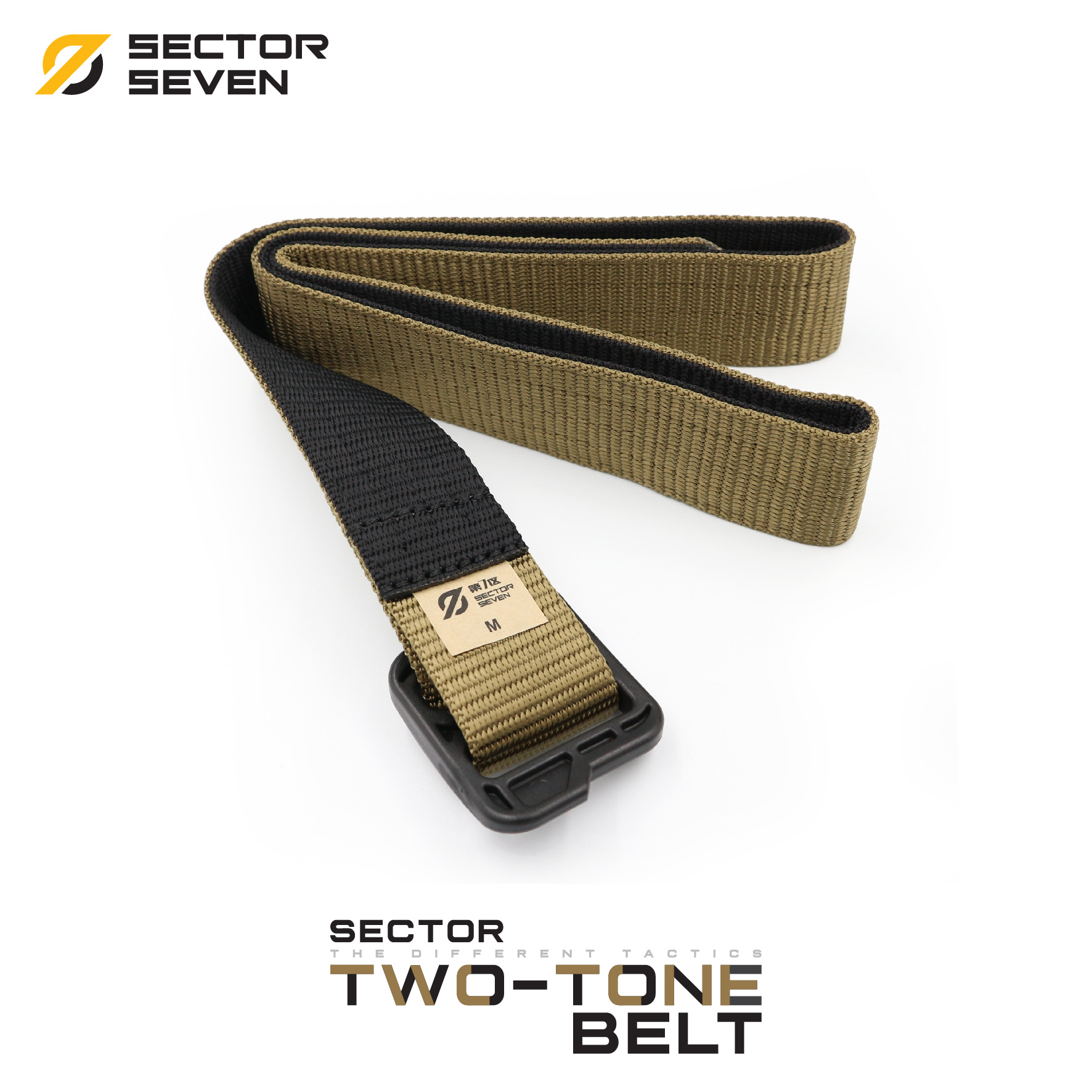 เข็มขัด SECTOR SEVEN ทูโทน (หัวสีดำ)/(ของแท้ ) (K0160)
