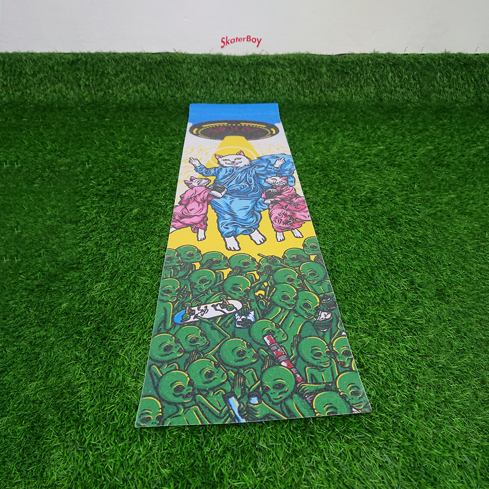 [0304] สติ๊กเกอร์กระดาษทราย 83x24cm ลายชัด Graphic Grip Tape