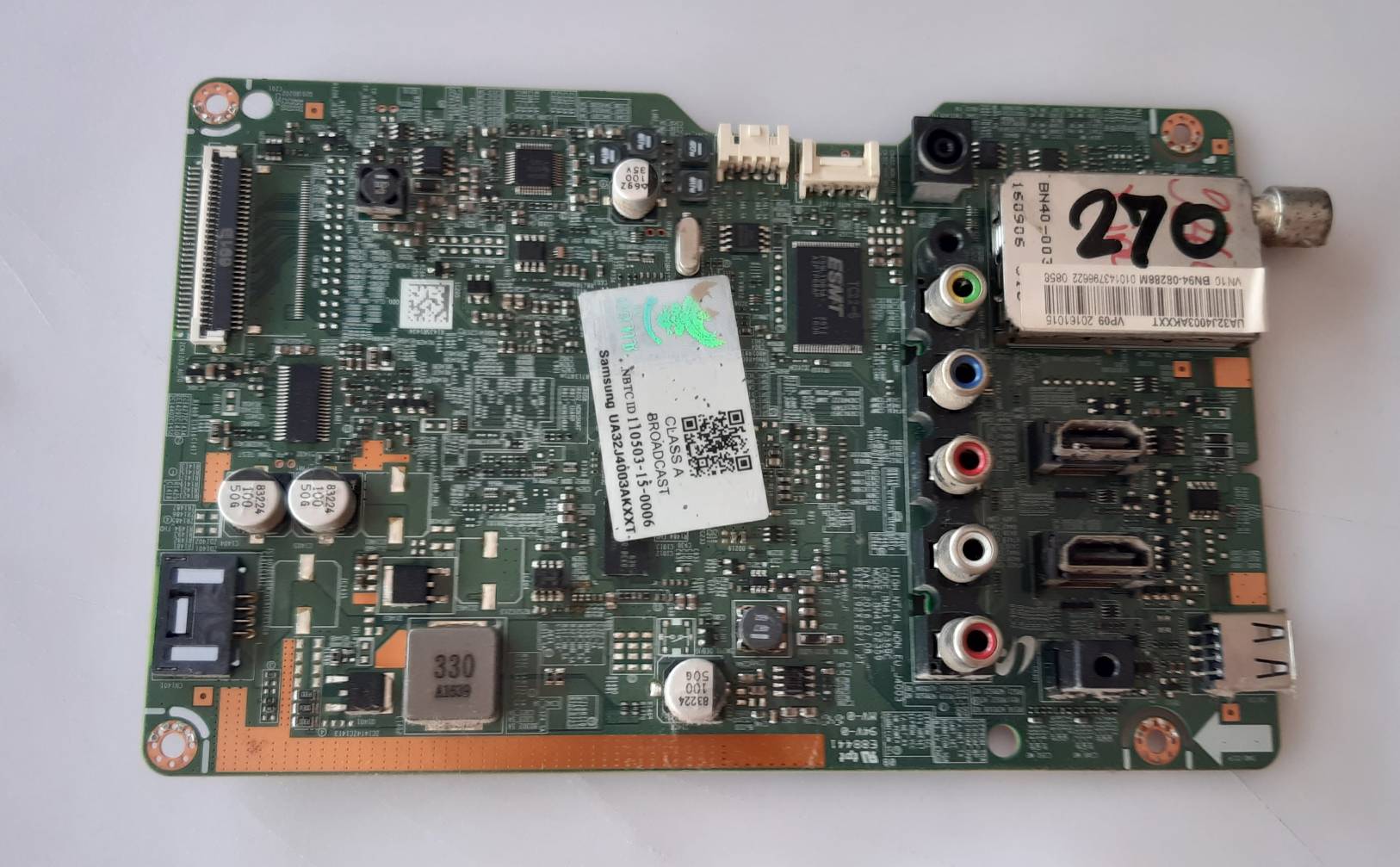 อันที่ 270 Samsung UA32J4003AK ซีสเตร็ม BN41-02359B ดีเทสแล้ว