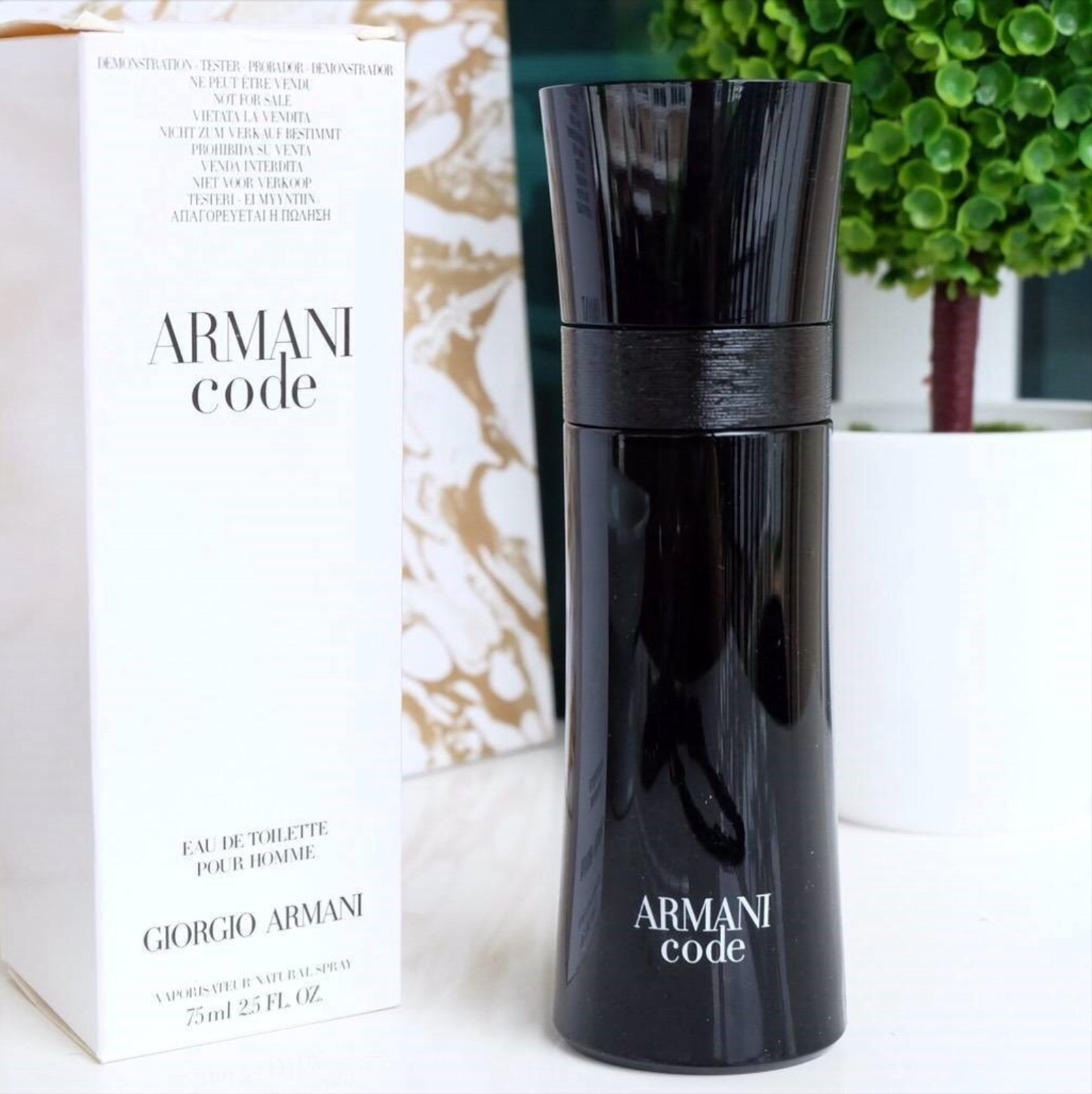 GIORGIO ARMANI Code for Men EDT 75 ml (Tester Box)