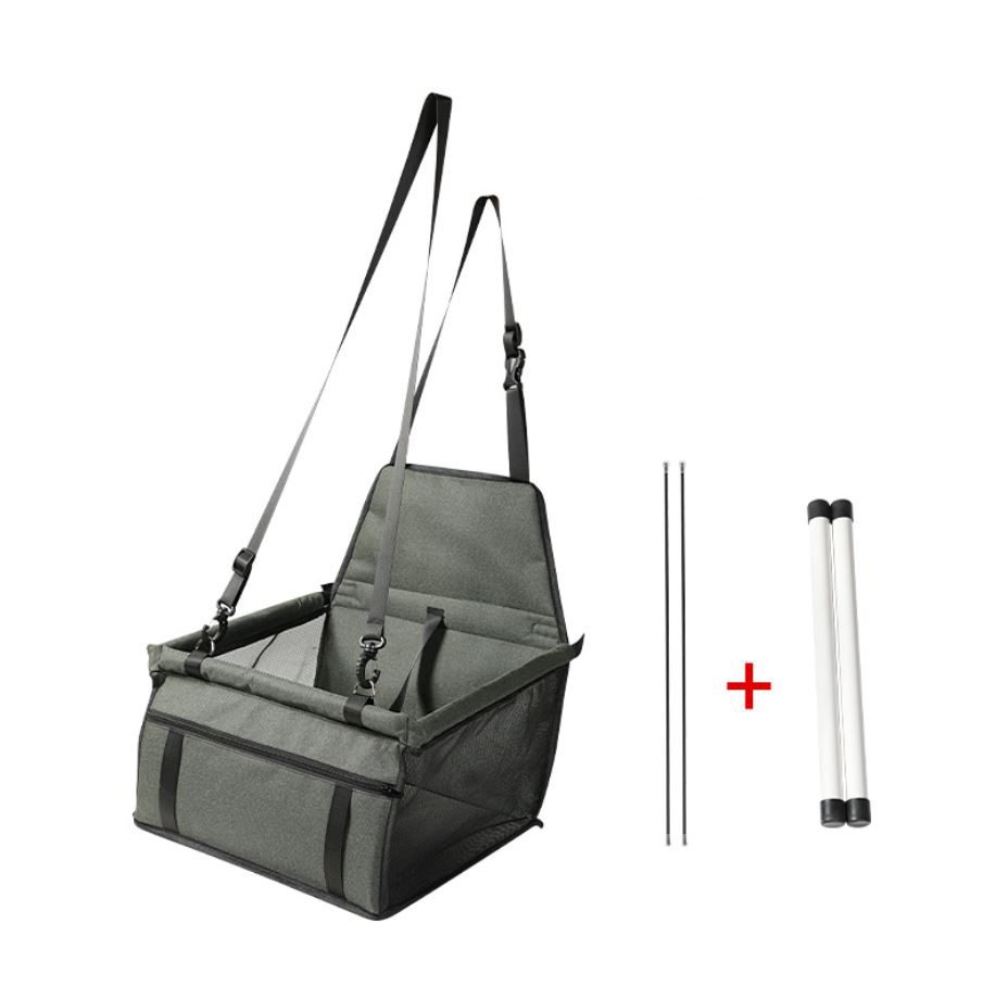 [1100] Pet car seat เบาะนั้งบนรถสำหรับ สุนัข แมว กันขนร่วง รอยข่วย รถเปื้อน