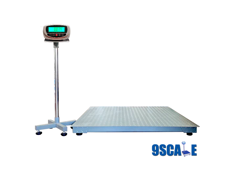 ชุดแท่นชั่ง Floor scale รุ่น KELI T2 ขนาด 100X100 ซม. พิกัด 2,000/0.1 กิโลกรัม เหมาะกับงานอุตสาหกรรมหรือร้านรับซื้อของเก่า