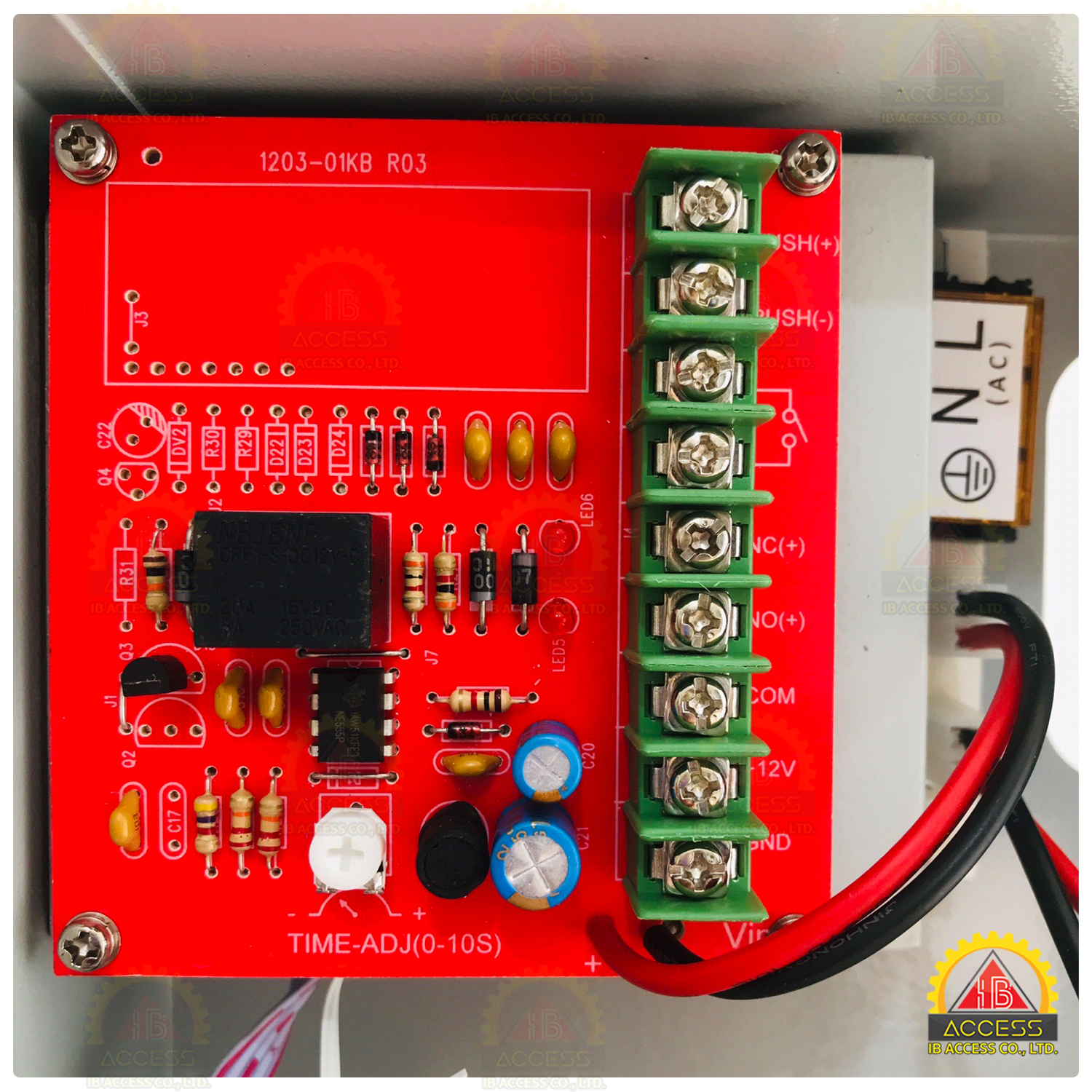 Power Supply 12V 3Amp. รุ่น ATP1203-01KB พร้อม Battery 12V 7Ah.