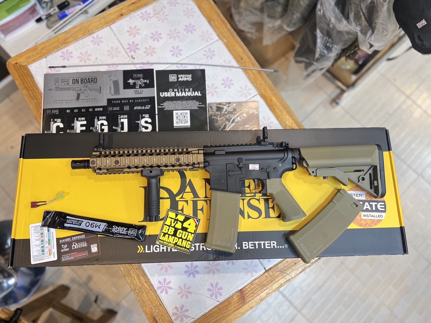 Specna Arm X EMG SA-E19 EDGE 2.0™ MK-18 Mod1 TAN