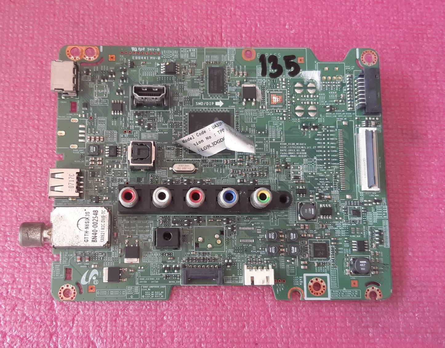 อันที่ 135 Samsung UA32F5000AR ซีสเตร็ม BN41-01930 ดีเทสแล้ว