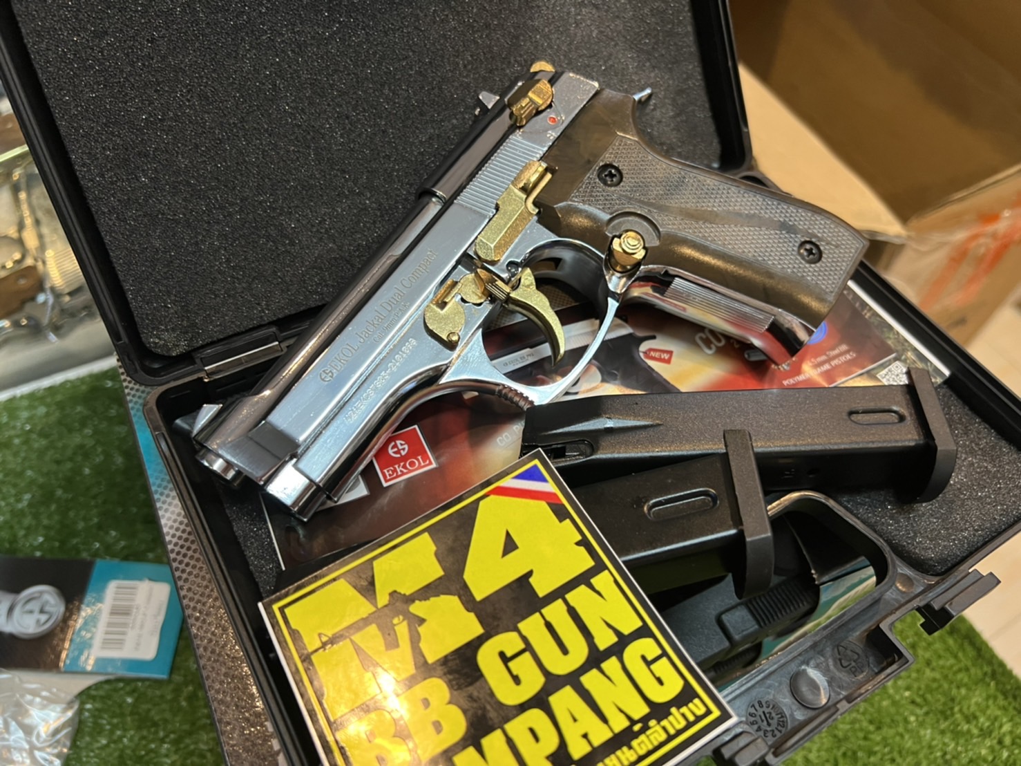 EKOL Jackal Dual Compact เงินเงา-ไกรทอง