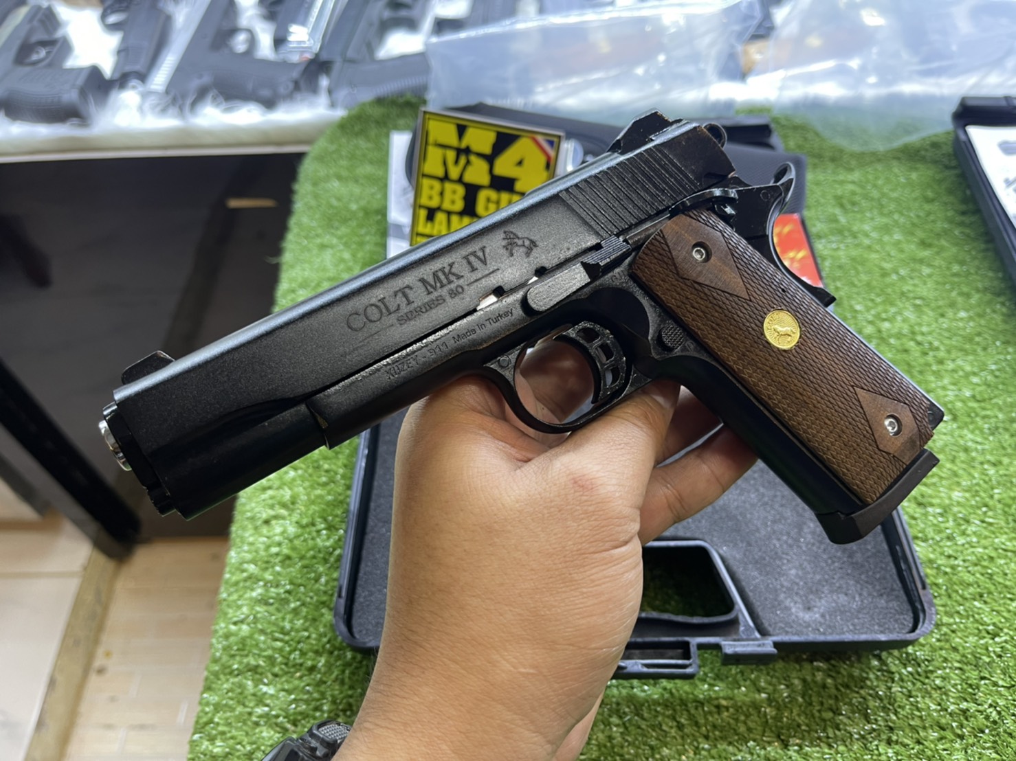 KUZEY M1911 ลาย Series 80 ลำกล้อง 5" ดำ
