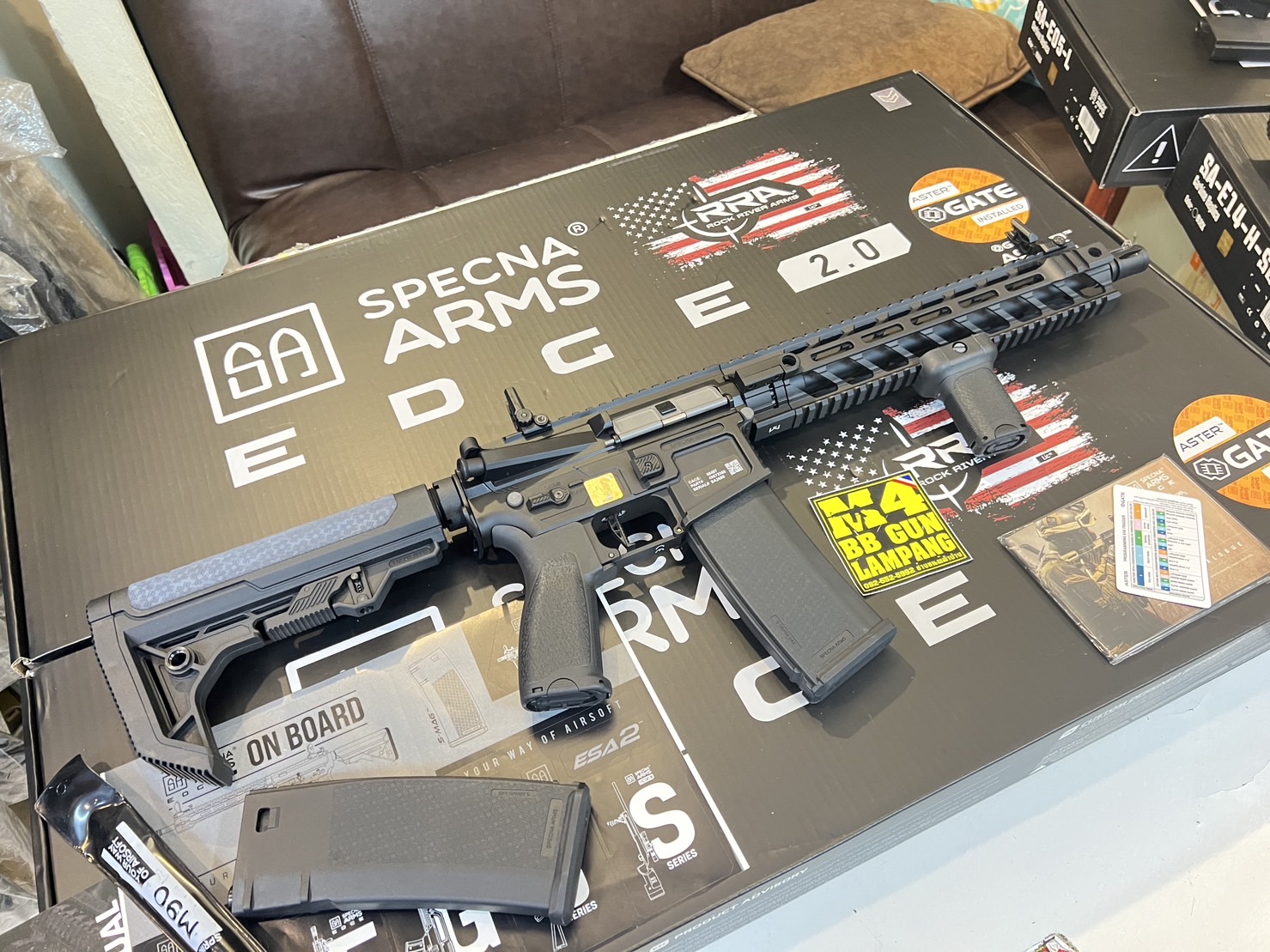 Specna Arms E15 EDGE 2.0TM AEG -Black