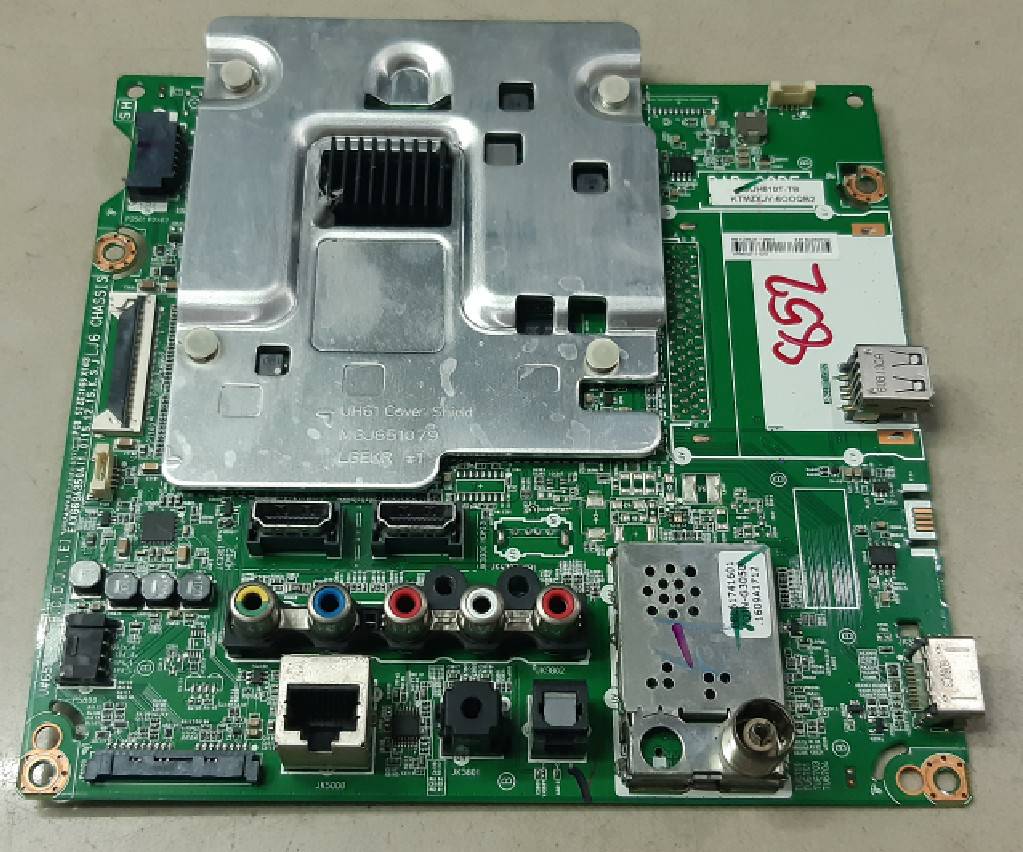 อันที่ 852 LG 43UH610T ซีสเตร็ม EAX66943504 ดีเทสแล้ว