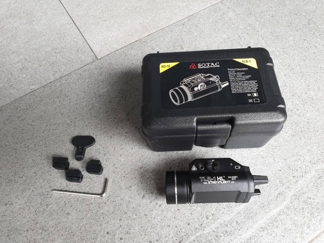 ไฟฉายติดปืน SOTAC รุ่น TLR-1-HL (K1450)