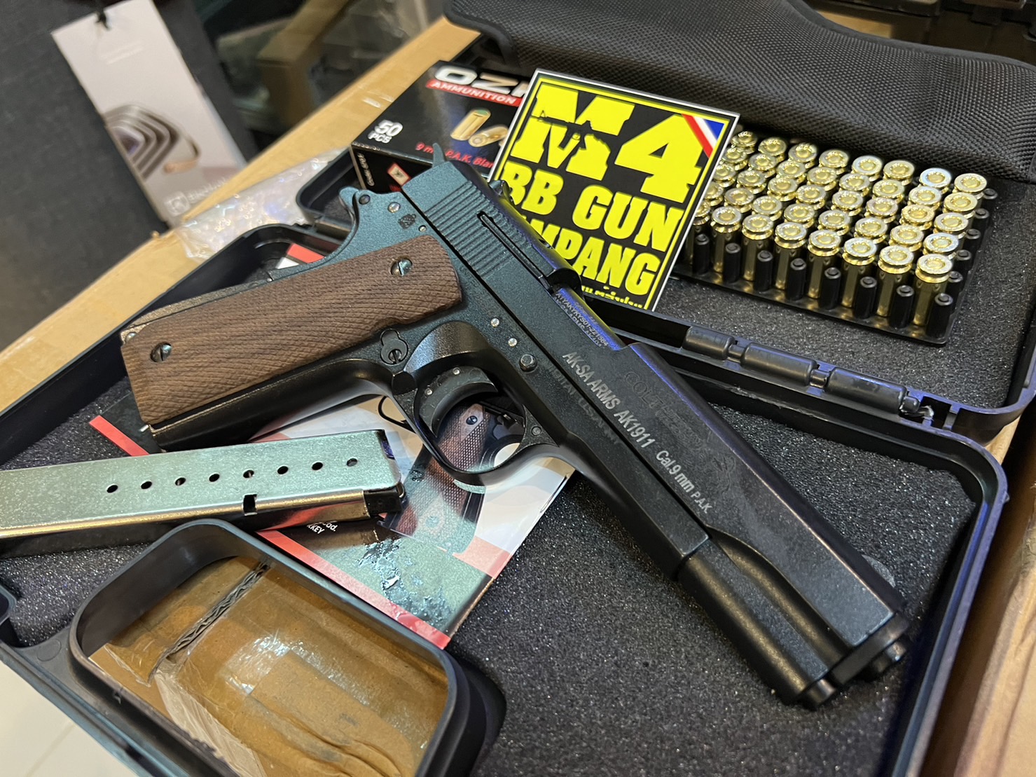 AKSA COLT 1911 ลาย Series 80 สีดำ