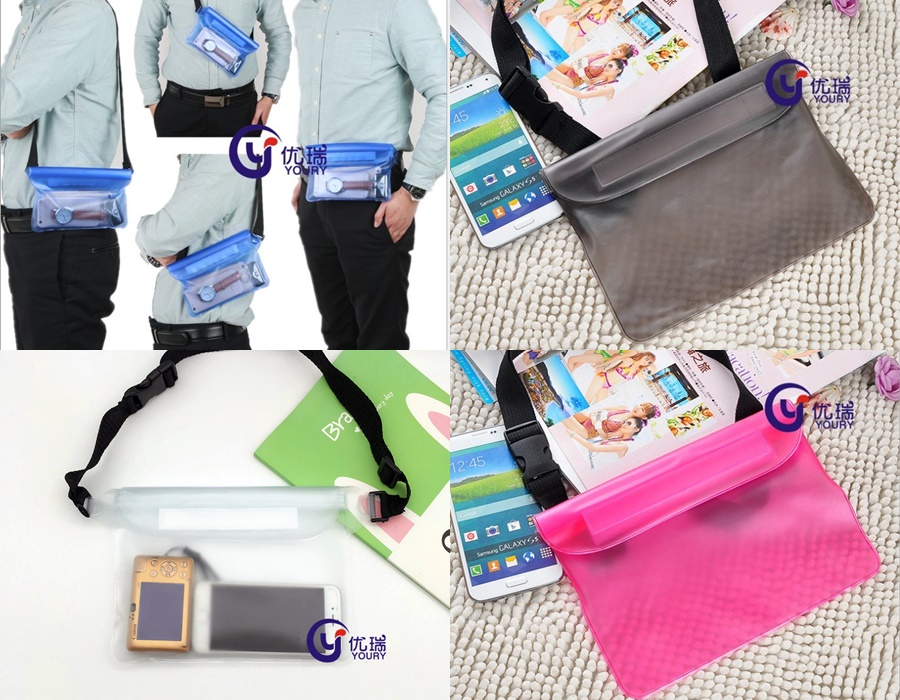 กระเป๋ากันน้ำ ขนาด22x23cm แพ็ค5ใบ