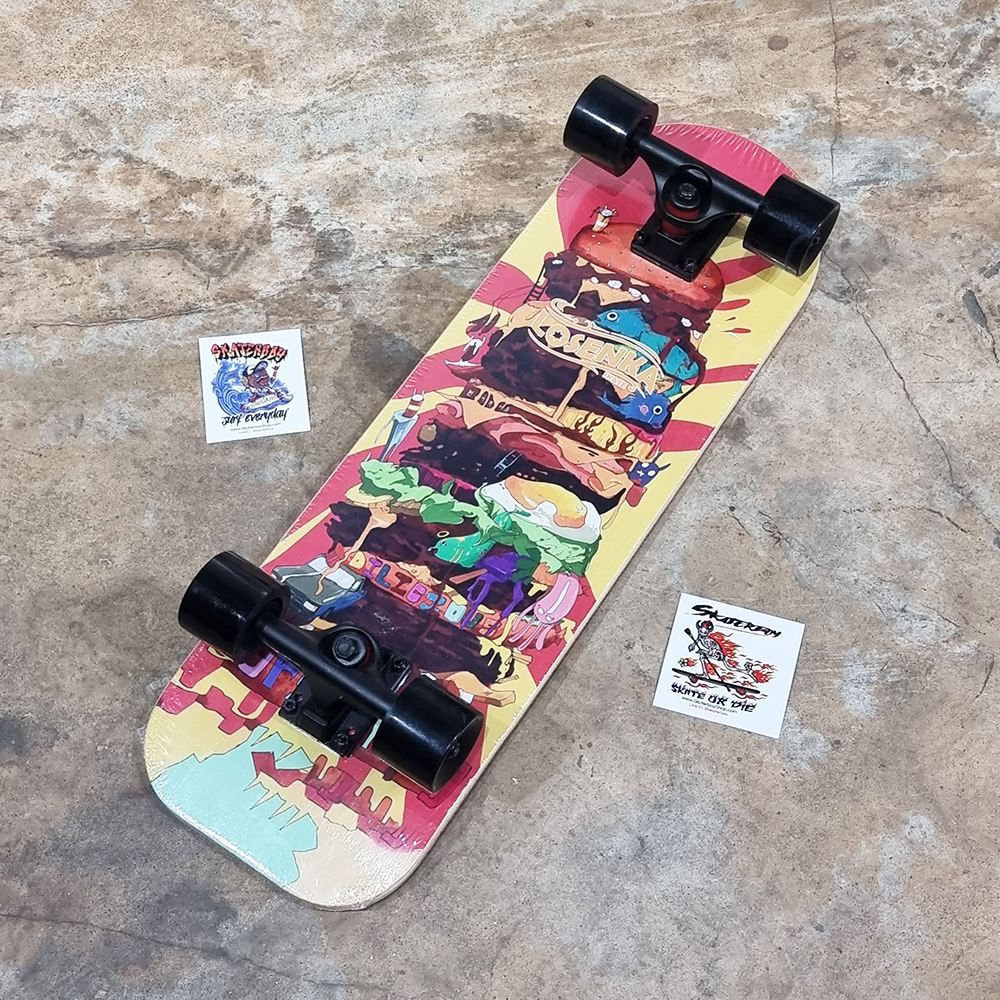 [0201] สเก็ตบอร์ด เด็ก สัตว์เลี้ยง สุนัข แมว ขนาด 66x21cm pet skateboard
