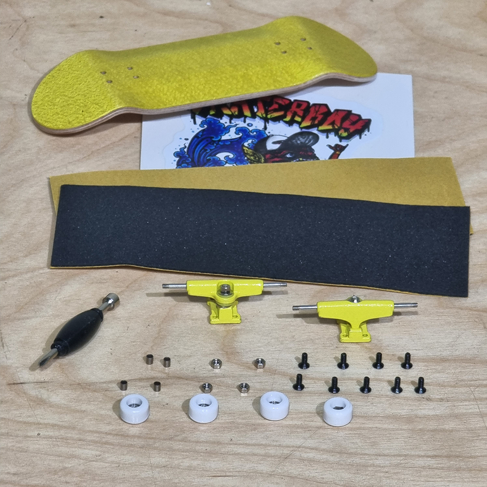 [0205] ฟิงเกอร์บอร์ด fingerboard 10x3cm สเก็ตบอร์ดนิ้ว ฝึกท่าได้เหมือนสเก็ตจริง พกไปเล่นแก้เบื่อได้ทุกทีแก้เบื่อ ฝนตก