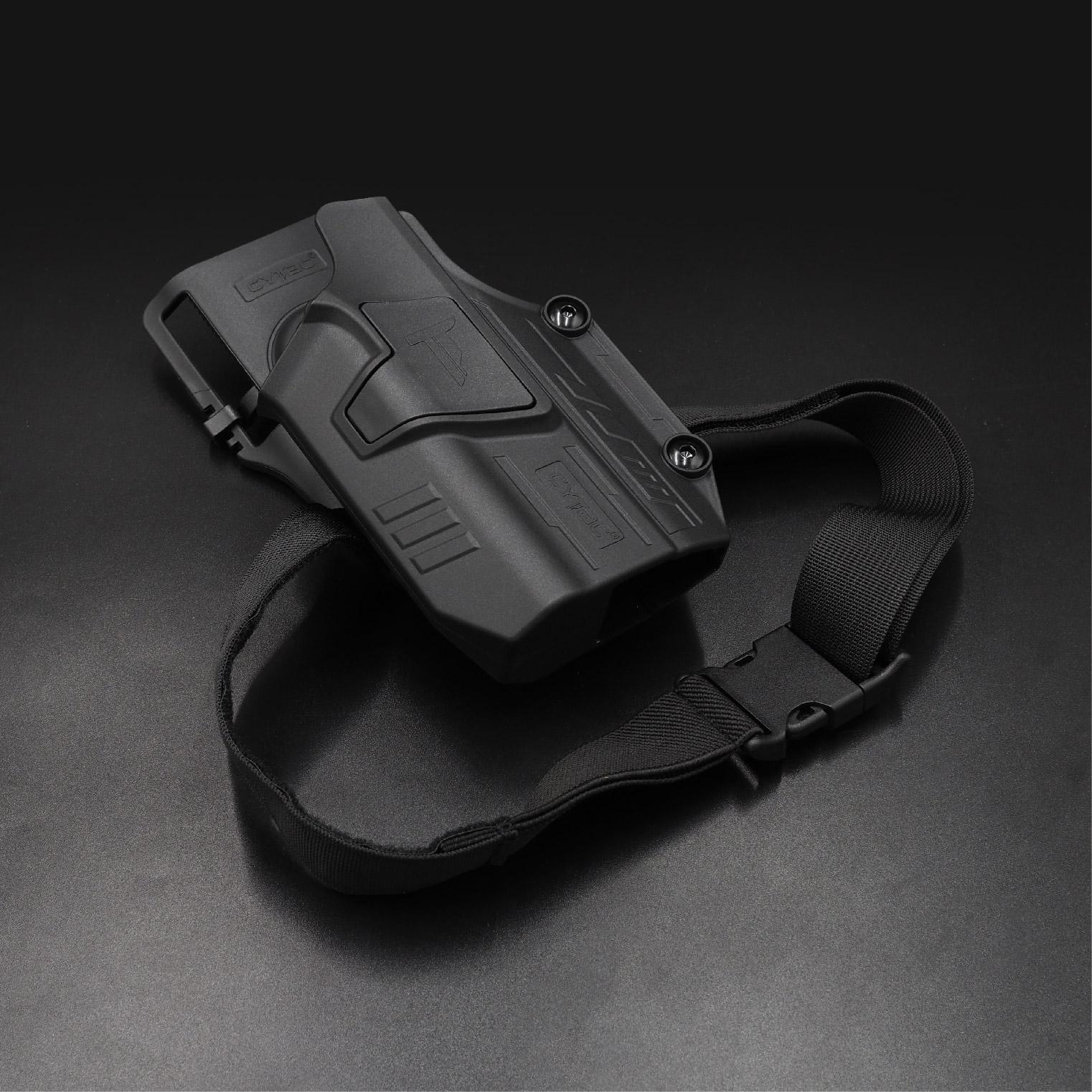 ซองพกนอก Mega-Fit ติดไฟฉาย + เพลทลดต่ำ (K0970)